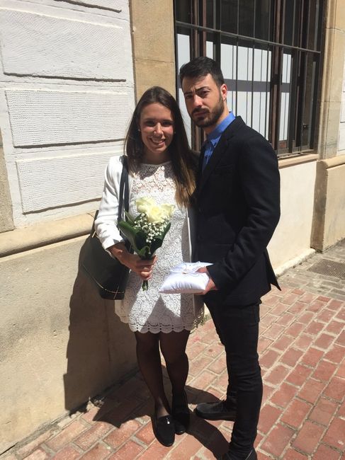 Ya estamos oficialmente casados - 1