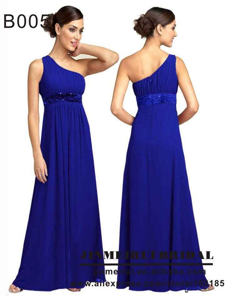 Vestido de damas baratos - 1