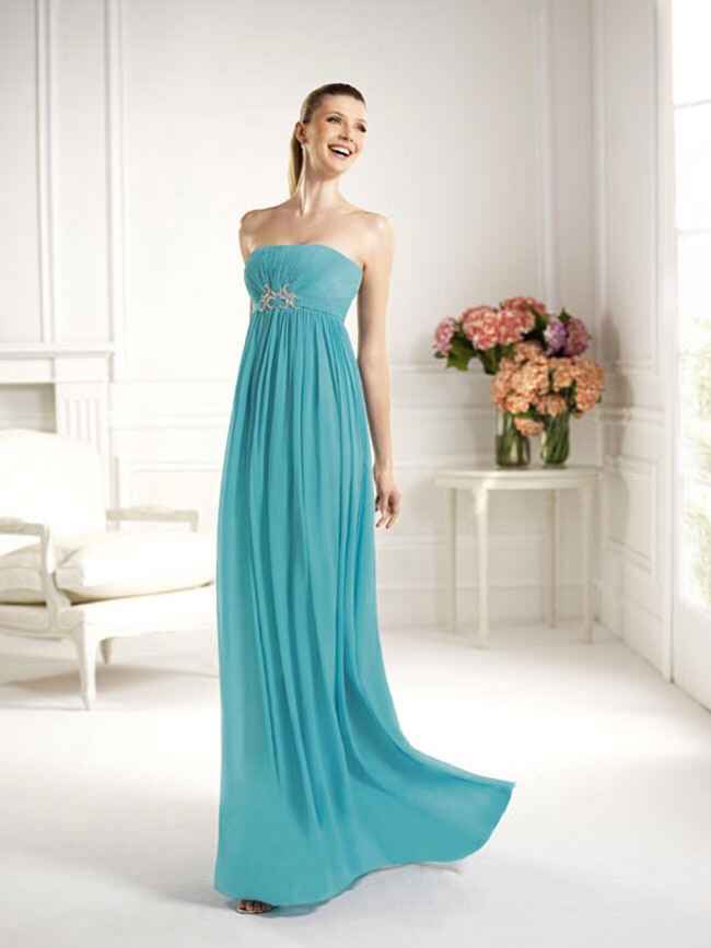 Vestido de damas baratos - 3