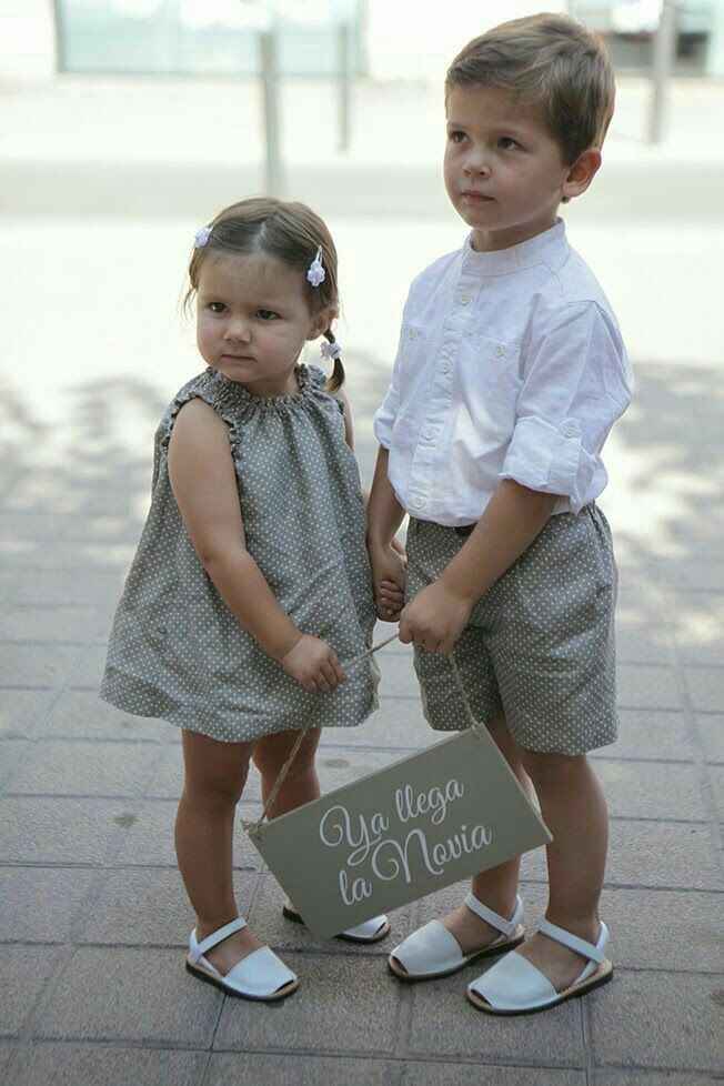 Niños acompañantes en boda - 3