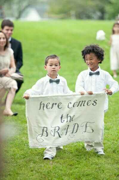 Niños acompañantes en boda - 5