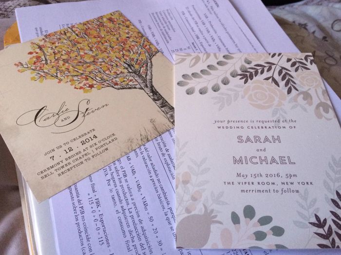 Invitaciones Otoñales
