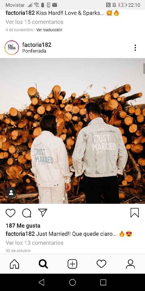 Cazadoras vaqueras personalizadas para los novios - 1
