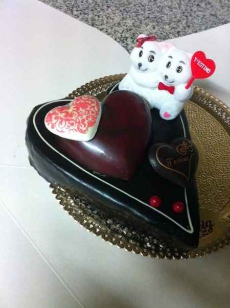 Mi tarta de San Valentín  - 1