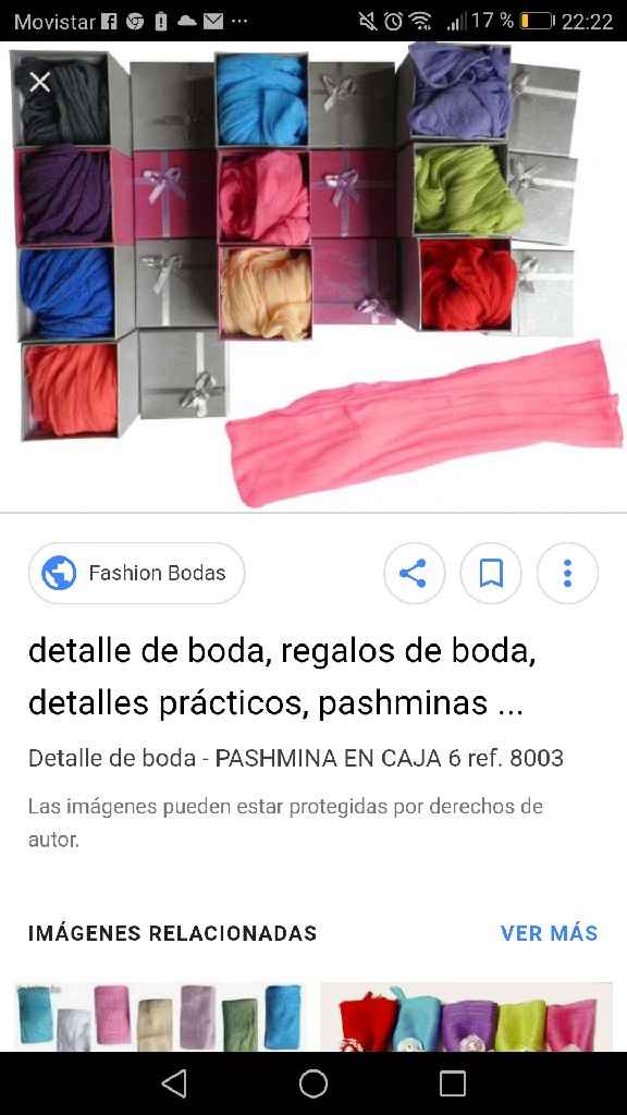 Cómo presentar pashminas - 2