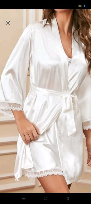 ¿Donde habeis comprado la ropa interior y bata? 1