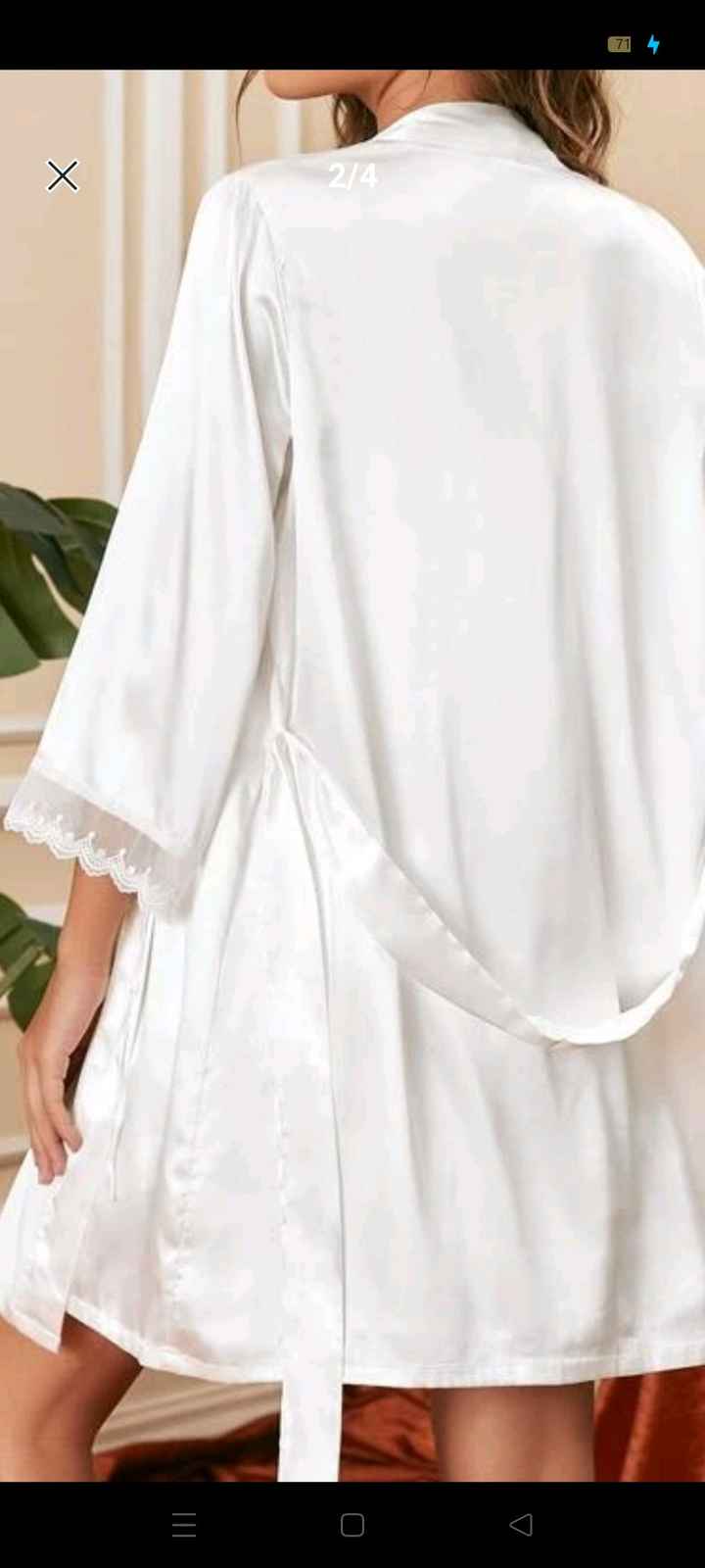 ¿Donde habeis comprado la ropa interior y bata? - 2