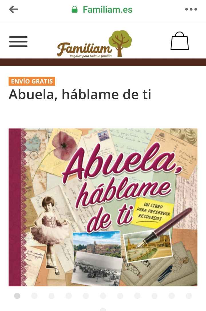 Libro Abuelo háblame de ti 【 Regalos Originales 】