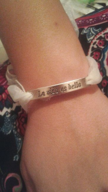Haciendo pruebas para hacer pulseras. ..opiniones please! !! - 2