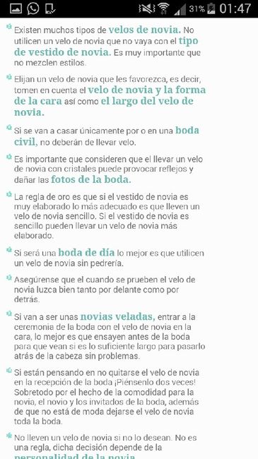 Velo si o no? - 1
