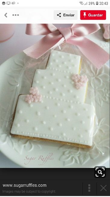 Galletas como detalle a los niños - 1