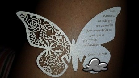 mariposas agradecimiento