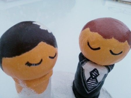 Muñequitos tarta