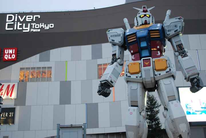 Gundam gigante Odaiba