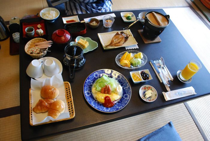 Desayuno Ryokan