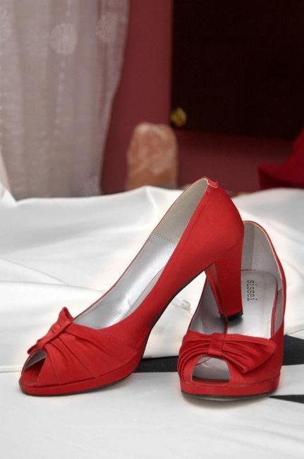 zapatos rojos