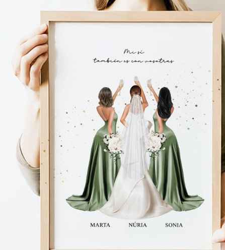 Regalo mejores amigas banquete - 1