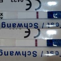 TE de ayer, día 14 dpo.... más claro el agua!