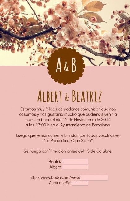 Invitación