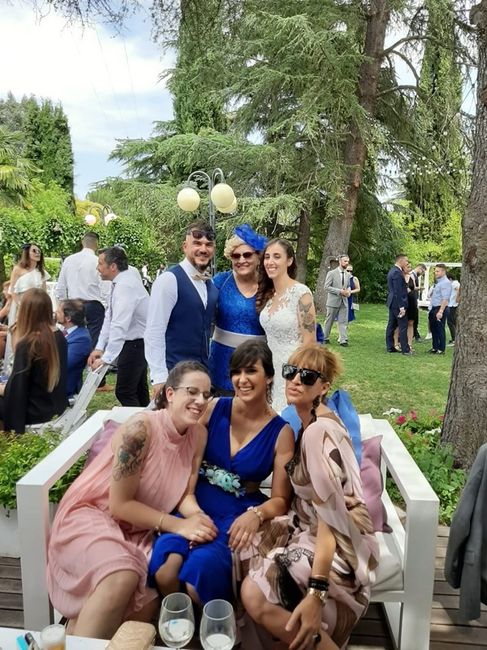 con los amigos