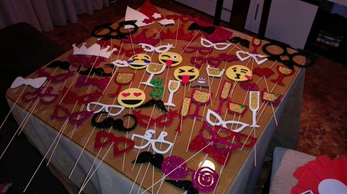 Ya tengo terminadas mis cajas, mi atrezzo de photocall y mis fofuchas para las chuches!!! - 5
