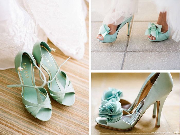 Color de zapatos para la boda - 3