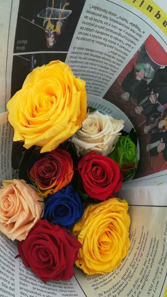 Ramo de flores únicas - 1