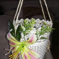 Maceta para la niña de los pétalos - 4