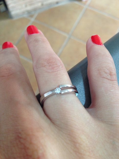 Mi precioso anillo de compromiso!! - 1