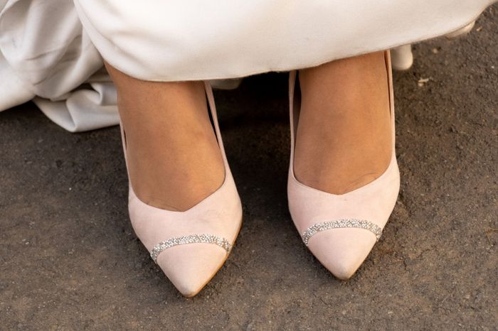 ¿De qué color son vuestros zapatos de novia? 2