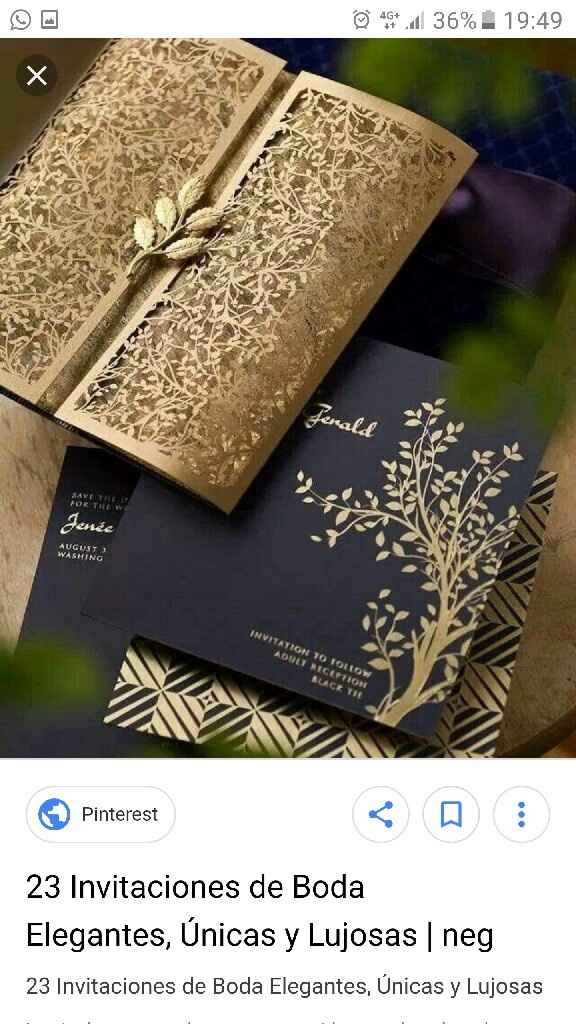 Invitaciones de boda - 2