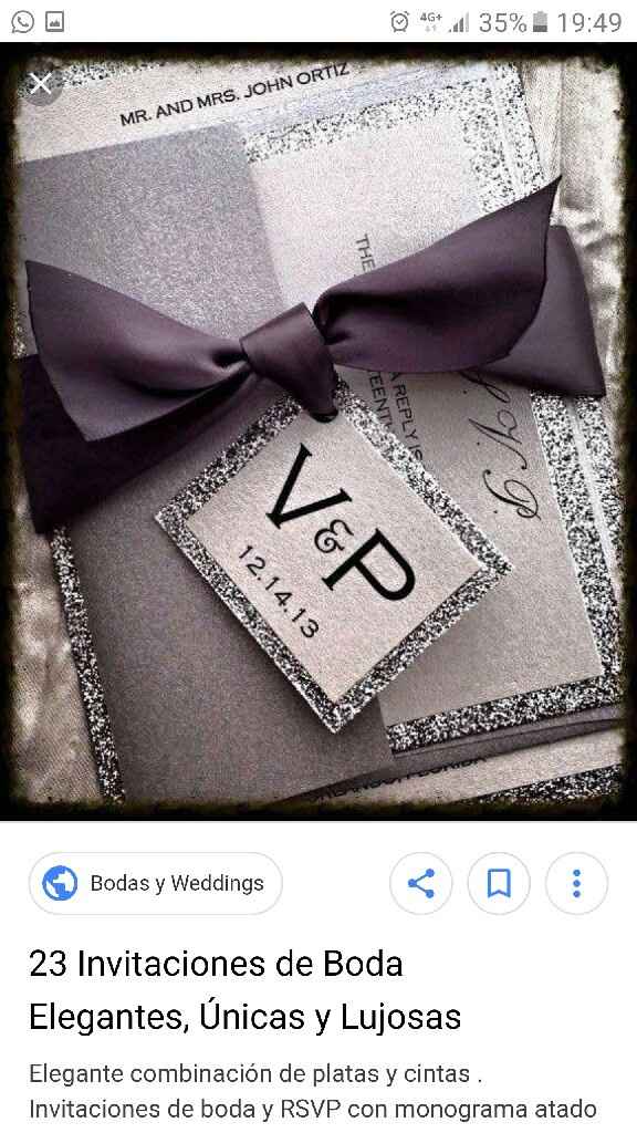 Invitaciones de boda - 3
