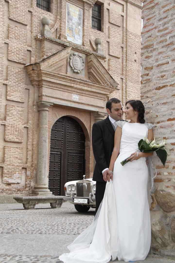 La parte delantera