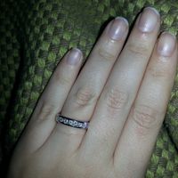 Nuestros anillos de compromiso... - 1