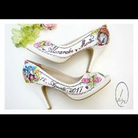 Mis zapatos pintados a mano! - 3