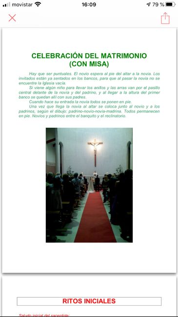 Preparacion de la ceremonia del matrimonio 3