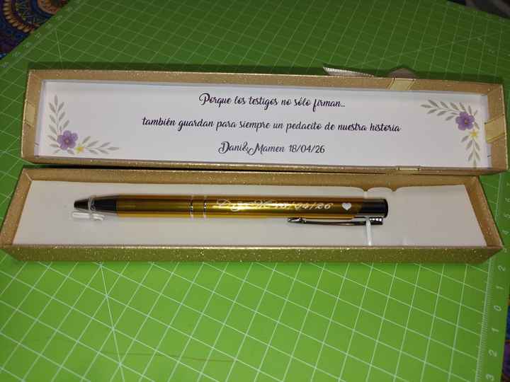 Regalos para los testigos - 1