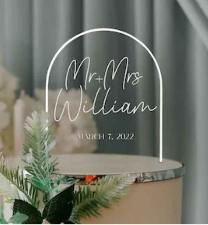 La guinda del pastel: cake topper - 3