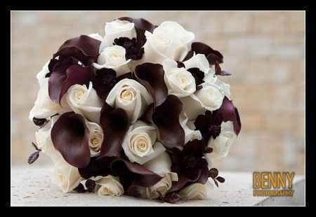 Ramo calas chocolate