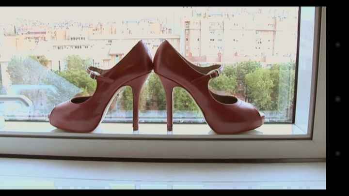 Zapatos novia rojos