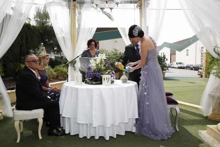 Mi boda fue con ceremonia de arena - 1