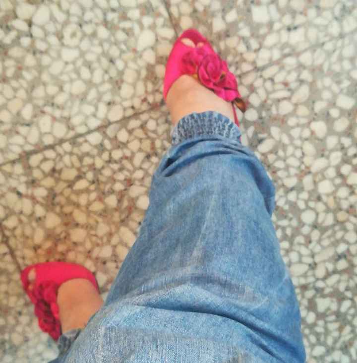 Ramo y zapatos del mismo color - 1