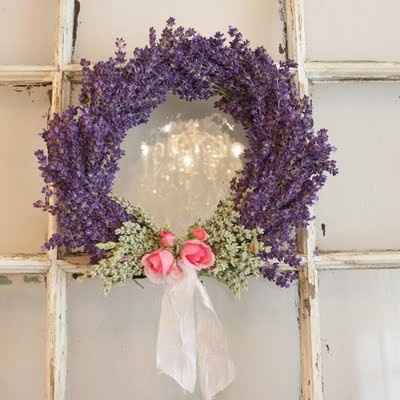 Corona de Lavanda
