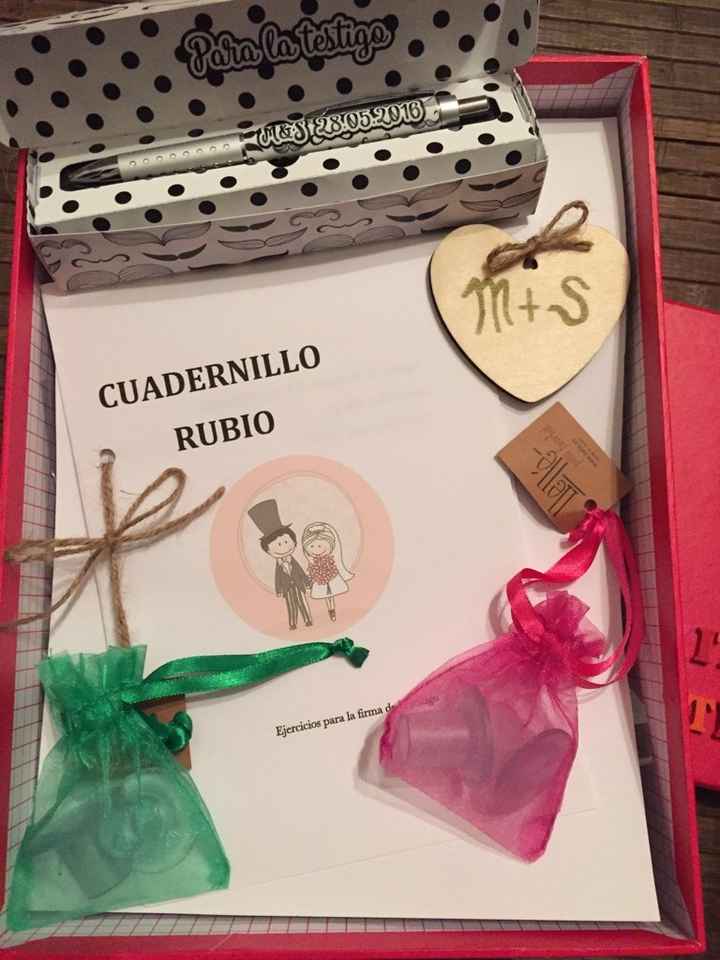 ¿Qué regalarás a tus testigos de boda? - 1