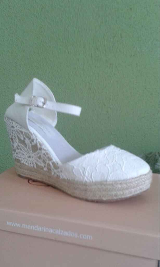 Cuñas de esparto para novias - 1