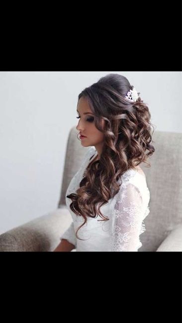 Que peinado le pondrias a este vestido? - 2