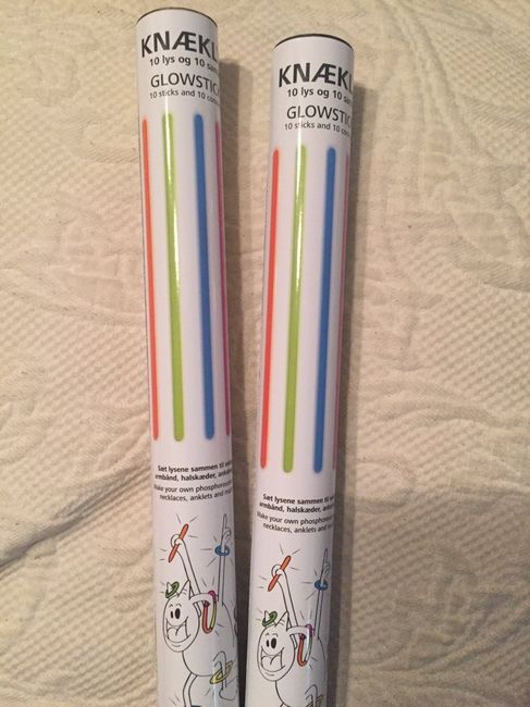 Pulseras glow stick de aliexpress - 1