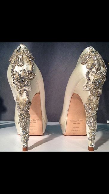 Diferentes zapatos novias 2017 - 13