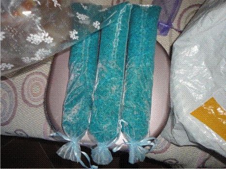 arroz azul turquesa