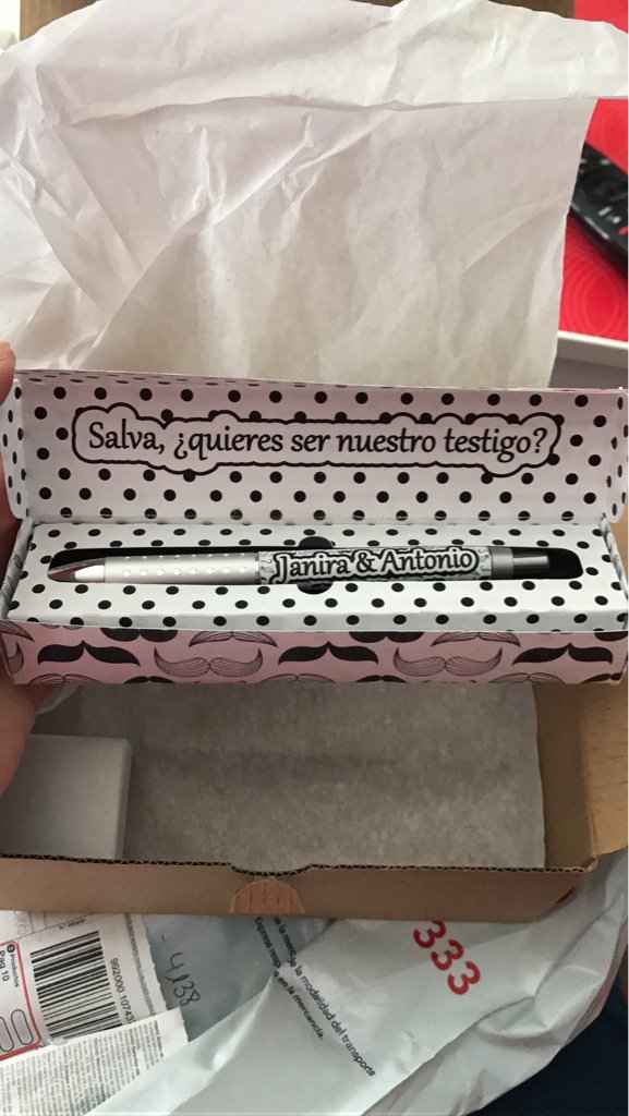 Testigos y padrino - 1